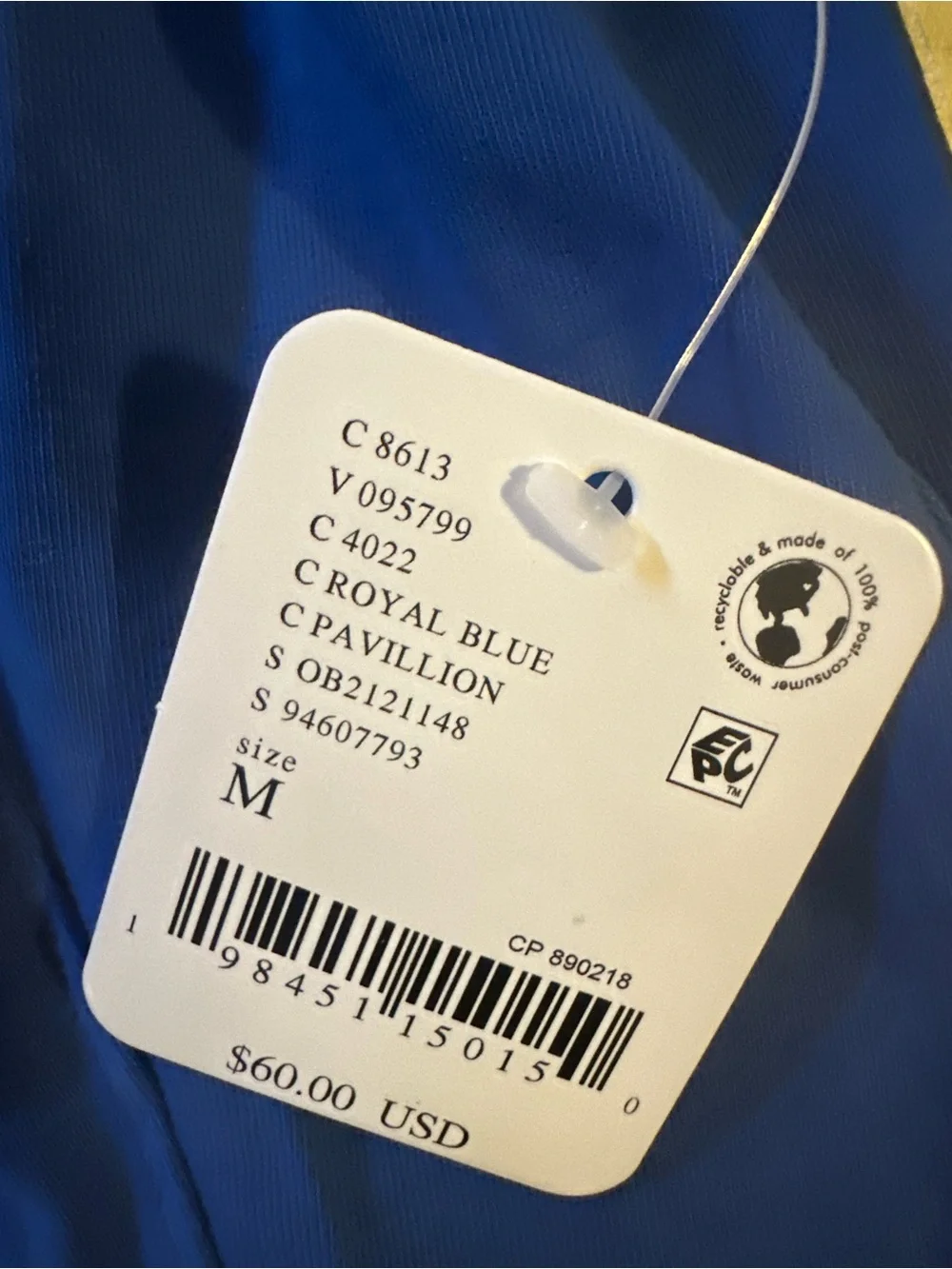 Free People Hot Shot Hoodie in Royal Blue medium NWT